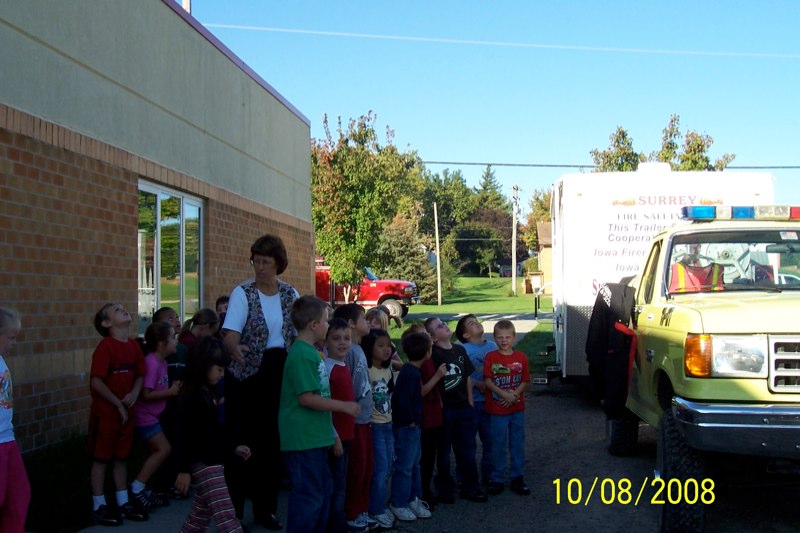 Fire Prevention Week 2008 - Garfield School