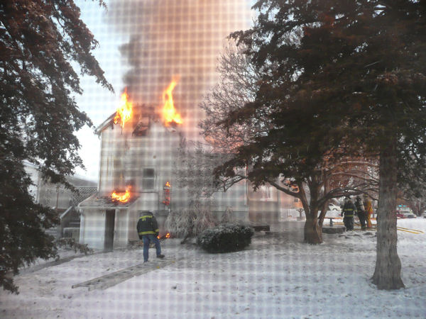 House Fire in Clarinda