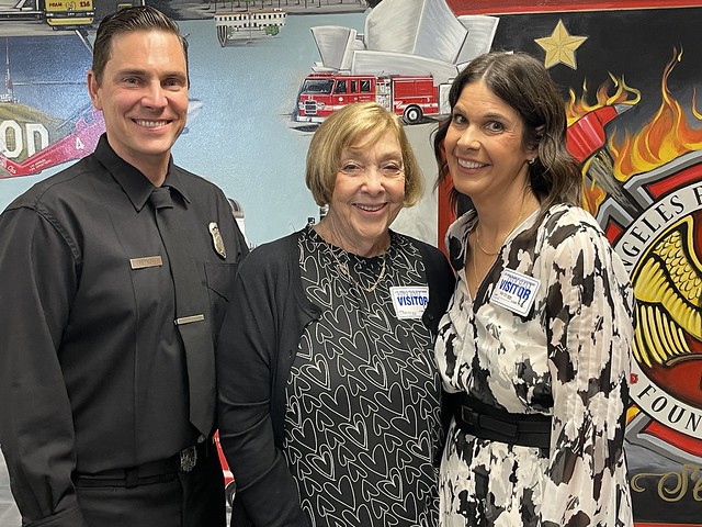 Cardiac Arrest Survivor Reunites with First Responders at LAFD Headquarters