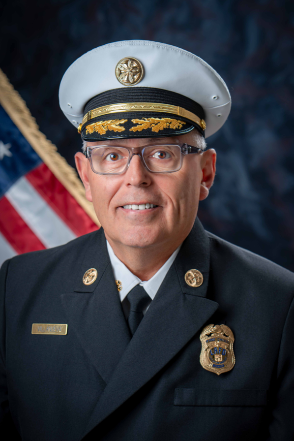 Interim Fire Chief Ronnie Villanueva